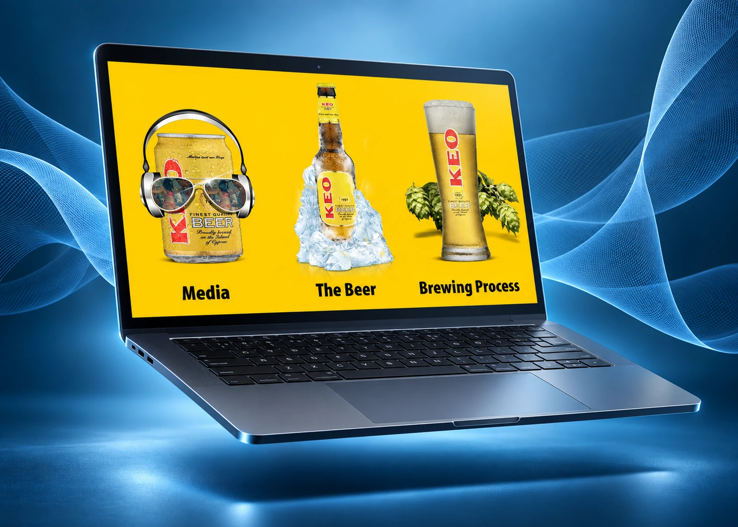 KEO Beer Microsite