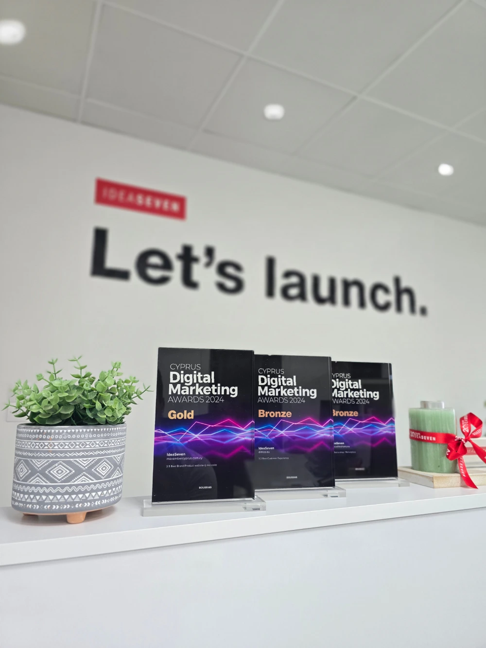 Ideaseven Celebrates Three Wins at the Cyprus Digital Marketing Awards
