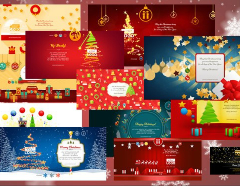 Corporate Xmas e-cards with style!